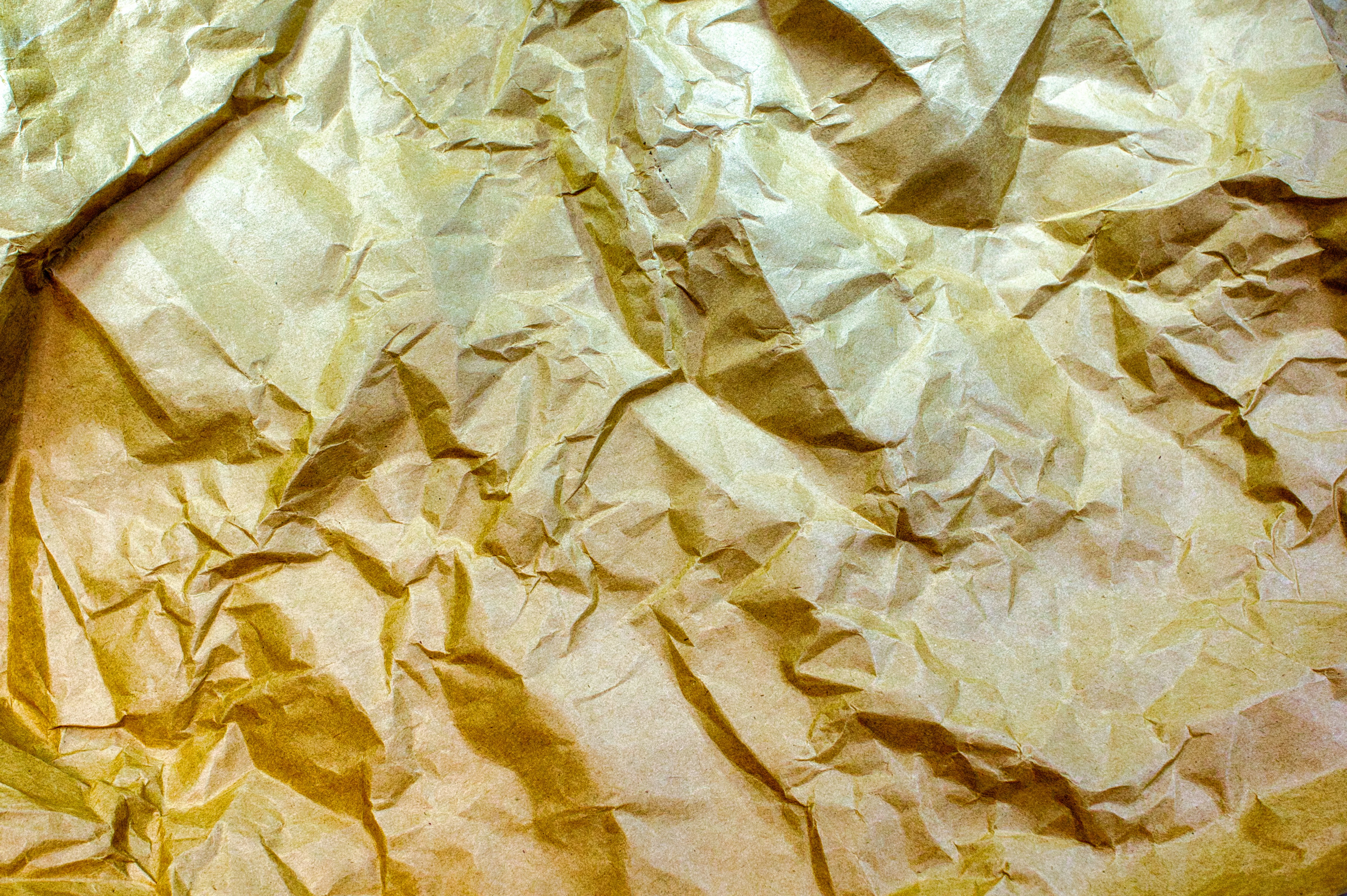 a piece of paper that has been crumpled